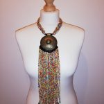 Collier en perles Multicolor 1