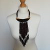 Collier en perles Noir et Blanc 1