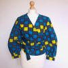Haut Wax Bleu Femme