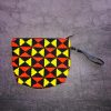 Pochette arrondie en wax 3