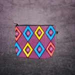 Pochette arrondie en wax 4