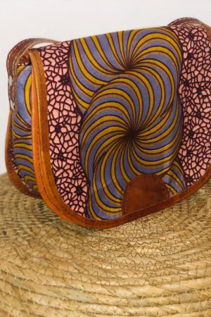 Sac bandoulière en wax 1