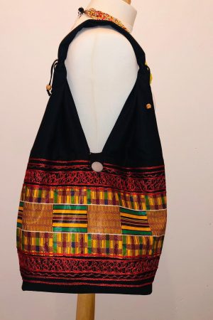 Sac bohème tissu africain 3