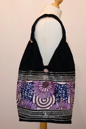 Sac bohème tissu africain 4